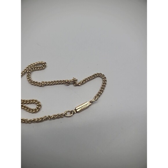 Vintage Necklace Chain Gold Tone Pendant Mother Mary Germany Match Religious - Picture 14 of 14